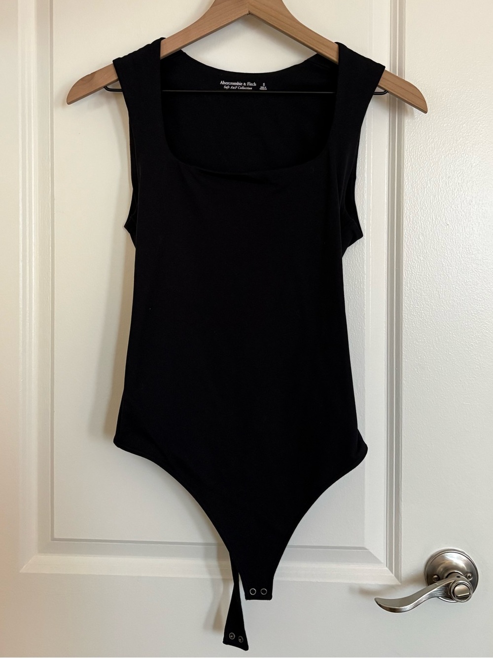 Soft A&F Collection Square Neck Tank Bodysuit